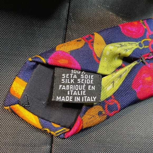 Vintage Yves Saint Laurent Silk Necktie - Picture 6 of 8